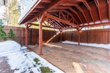 Дом из бруса Honka в Валентиновке