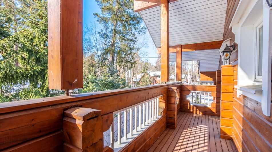 Дом из бруса Honka в Валентиновке