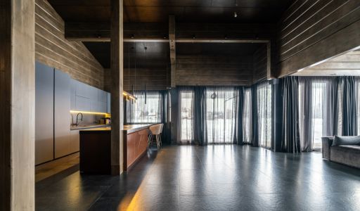 Дом на берегу реки в КП Дачный-2