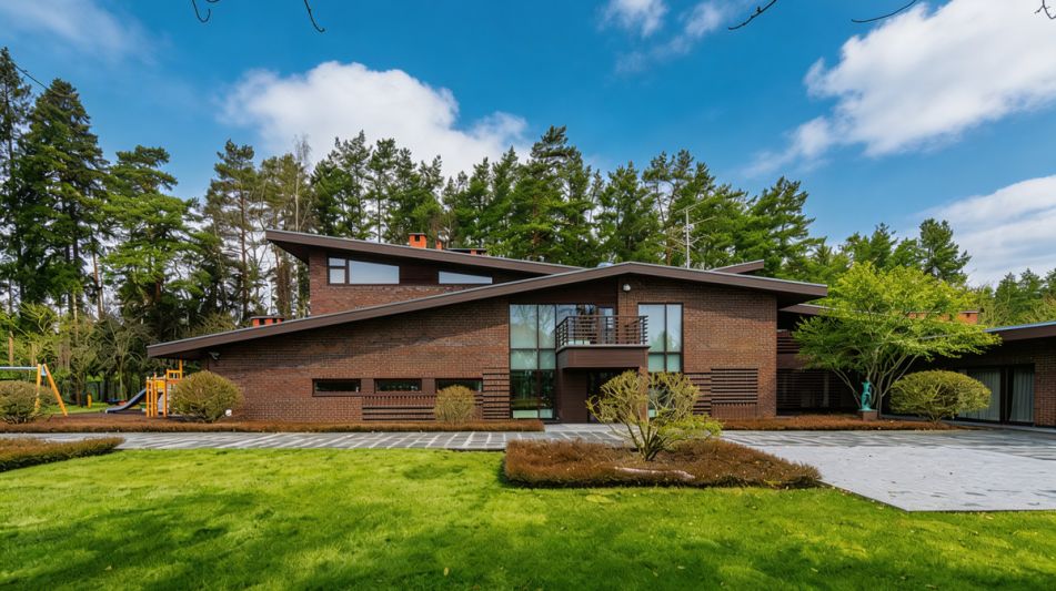 Дом на лесном участке в Бенилюксе