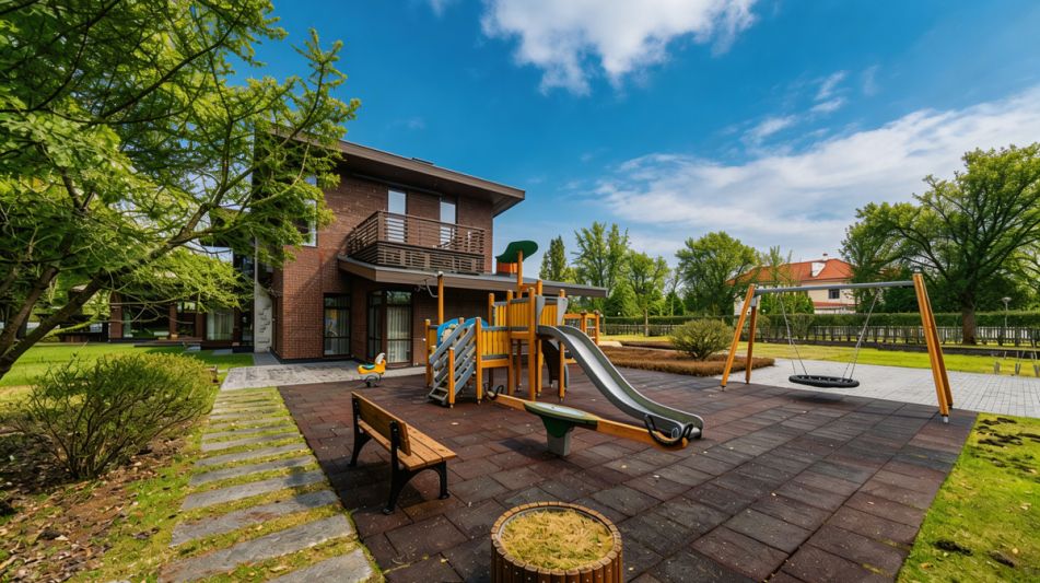 Дом на лесном участке в Бенилюксе