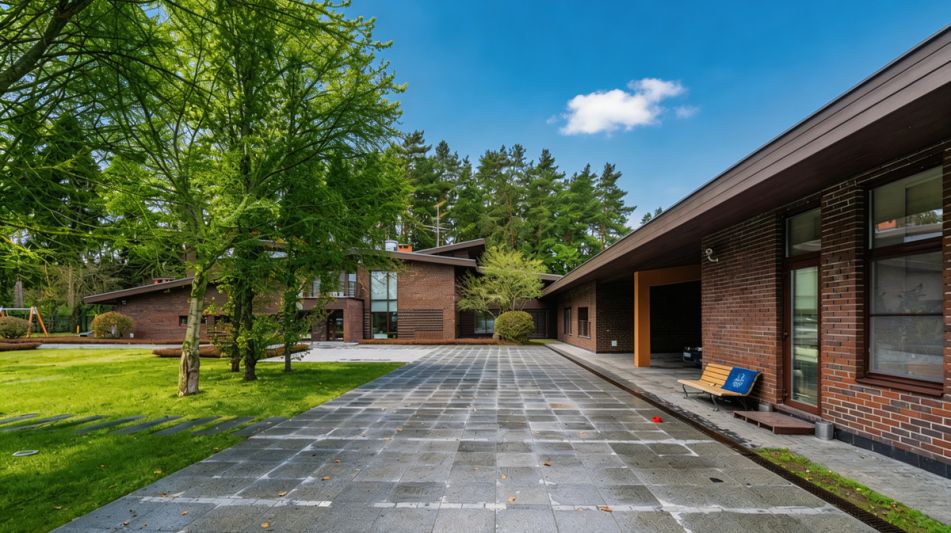 Дом на лесном участке в Бенилюксе