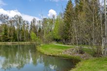 Участок у воды в Руза Фэмили Парк