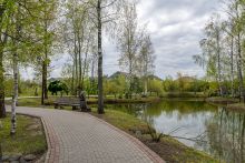 Участок у воды в Руза Фэмили Парк