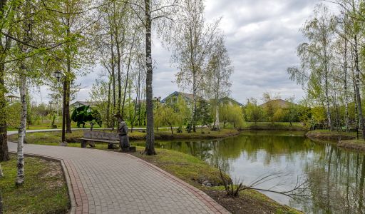 Участок у воды в Руза Фэмили Парк