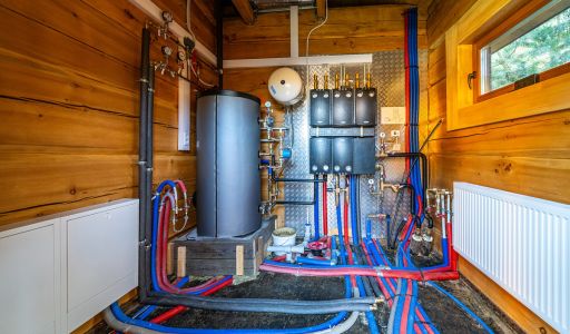 Дом из кедрового лафета в Авроре