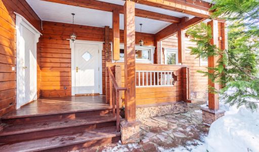 Дом из бруса Honka в Валентиновке