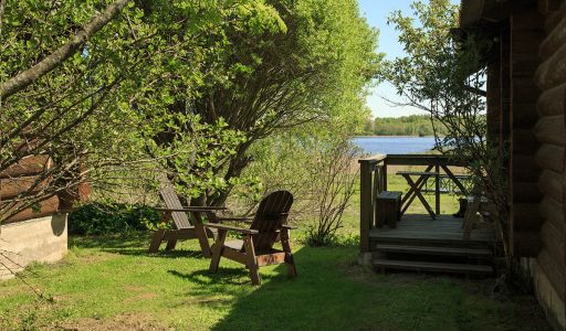 Усадьба на берегу оз. Селигер