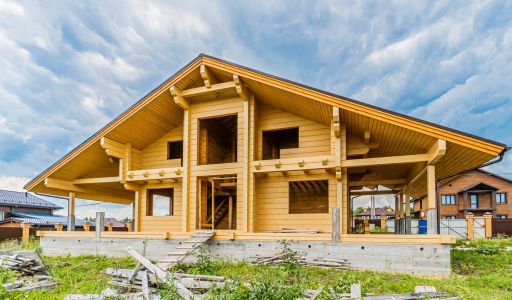 Дом из бруса в КП Панорамы