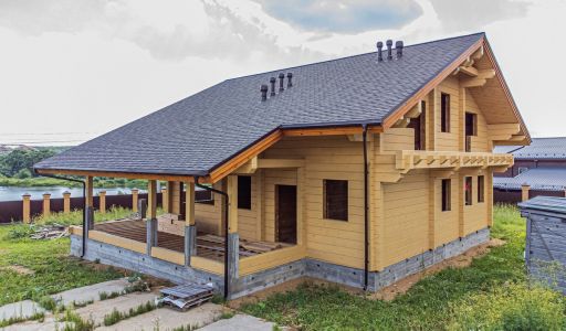 Дом из бруса в КП Панорамы