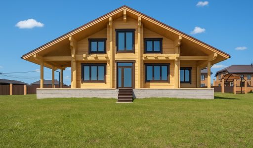 Дом из бруса в КП Панорамы