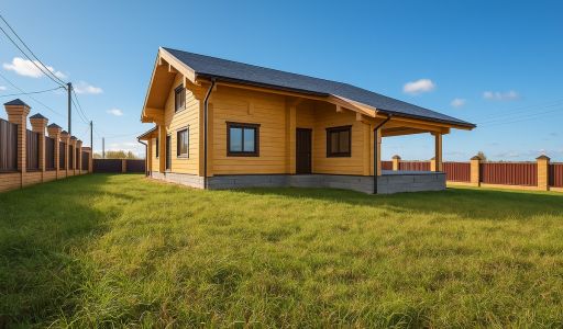 Дом из бруса в КП Панорамы