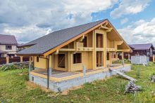 Дом из бруса в КП Панорамы