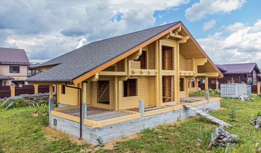 Дом из бруса в КП Панорамы