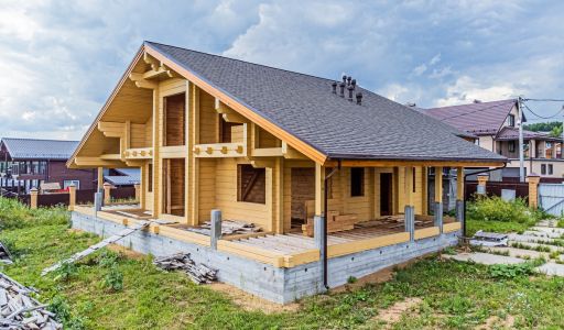 Дом из бруса в КП Панорамы