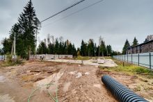 Видовой участок в поселке Топаз