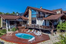 Дом в стиле шале в селе Ильинское