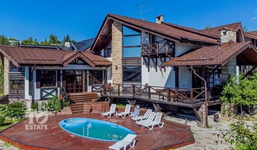 Дом в стиле шале в селе Ильинское