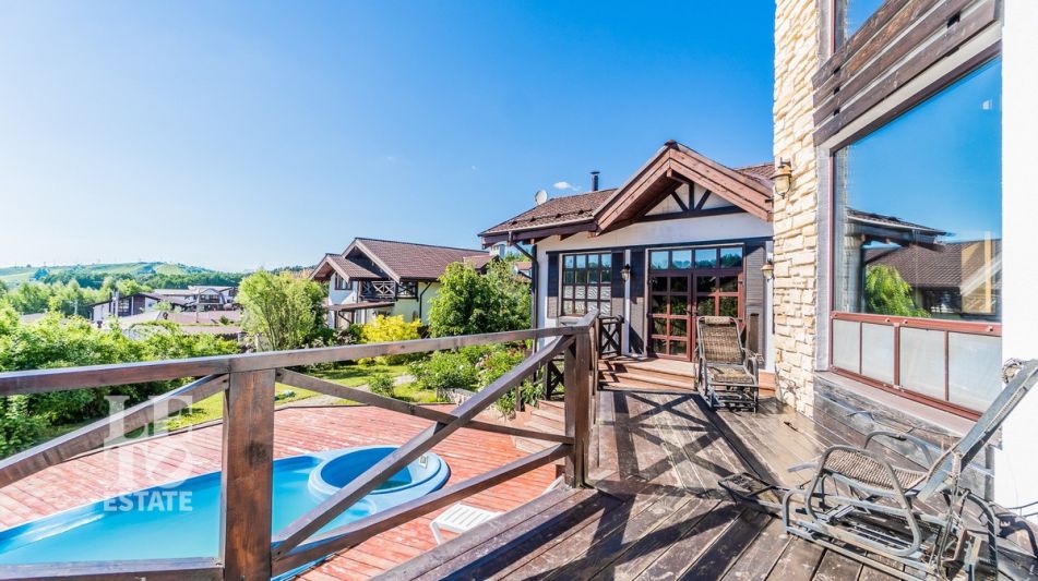 Дом в стиле шале в селе Ильинское