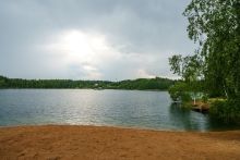 Дом в поселке Спас-Каменка