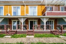 Парк-отель на берегу Волги