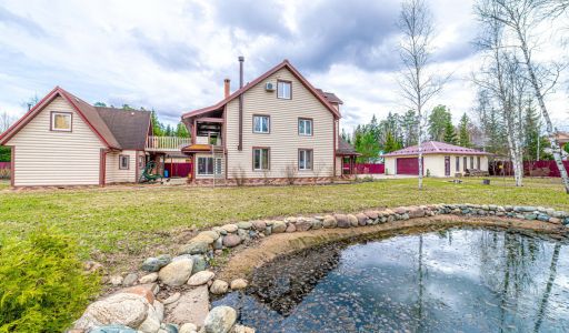 Дом из бруса под ключ в КП Бутынь