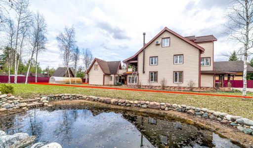 Дом из бруса под ключ в КП Бутынь