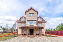 Дом из бруса под ключ в КП Бутынь