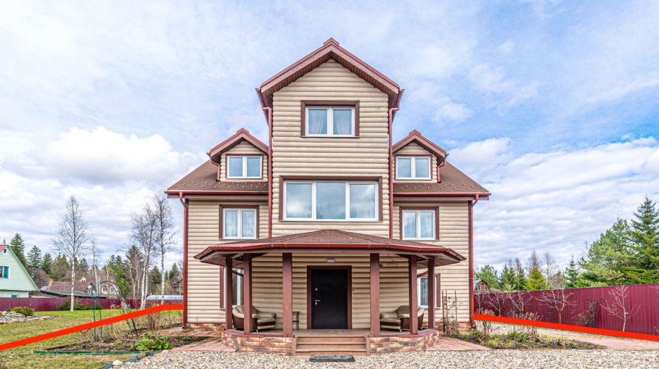 Дом из бруса под ключ в КП Бутынь