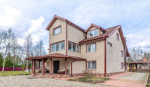 Дом из бруса под ключ в КП Бутынь