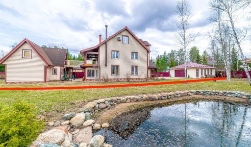 Дом из бруса под ключ в КП Бутынь