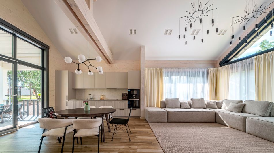 Дом из бруса в КП Грин Лаундж