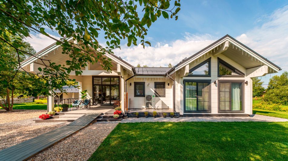 Дом из бруса в КП Грин Лаундж