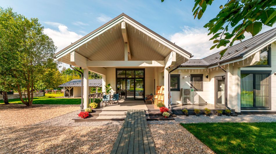 Дом из бруса в КП Грин Лаундж