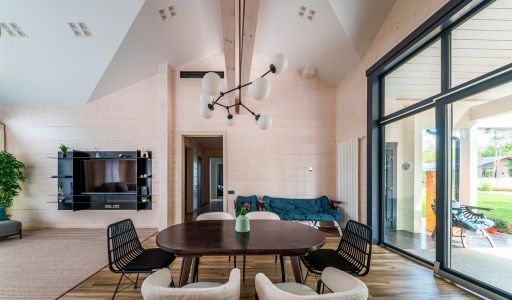 Дом из бруса в КП Грин Лаундж