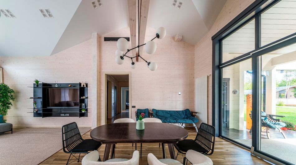 Дом из бруса в КП Грин Лаундж