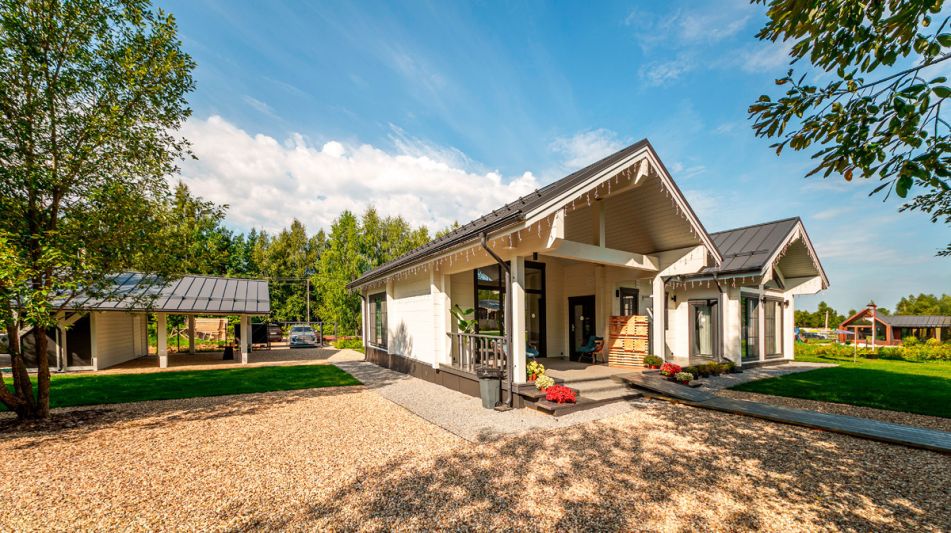 Дом из бруса в КП Грин Лаундж