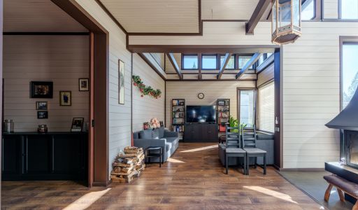 Дом у озера в КП Живописный