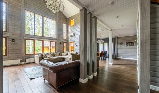 Дом с видом на Волгу в Раздолье