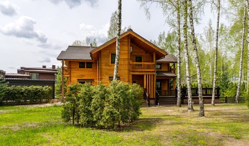 Дом с видом на Волгу в Раздолье