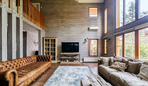 Дом с видом на Волгу в Раздолье