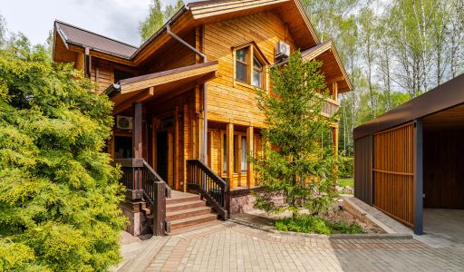 Дом с видом на Волгу в Раздолье