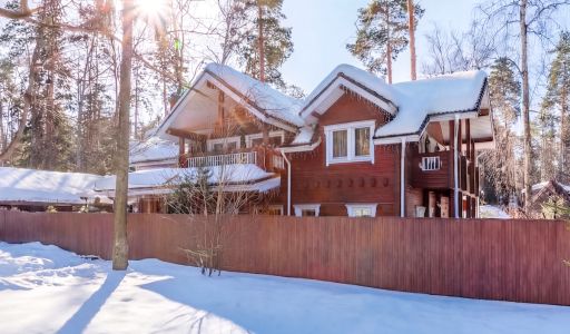 Дом из бруса Honka в Валентиновке