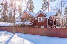 Дом из бруса Honka в Валентиновке