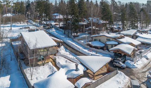 Дом-шале под ключ в Пушкино