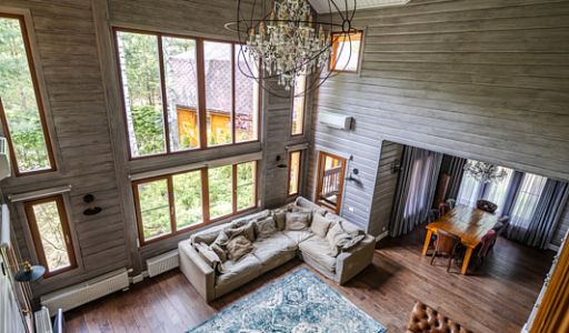 Дом с видом на Волгу в Раздолье