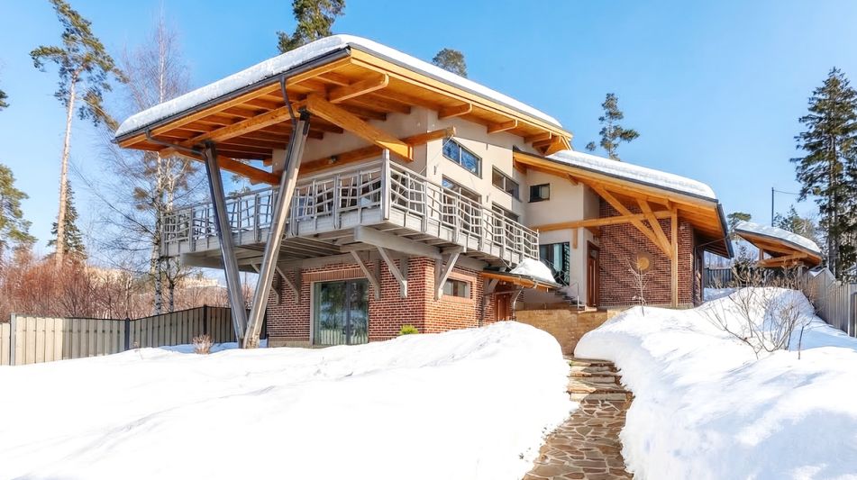 Дом-шале под ключ в Пушкино