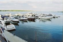 Участок на озере в гольф Пестово
