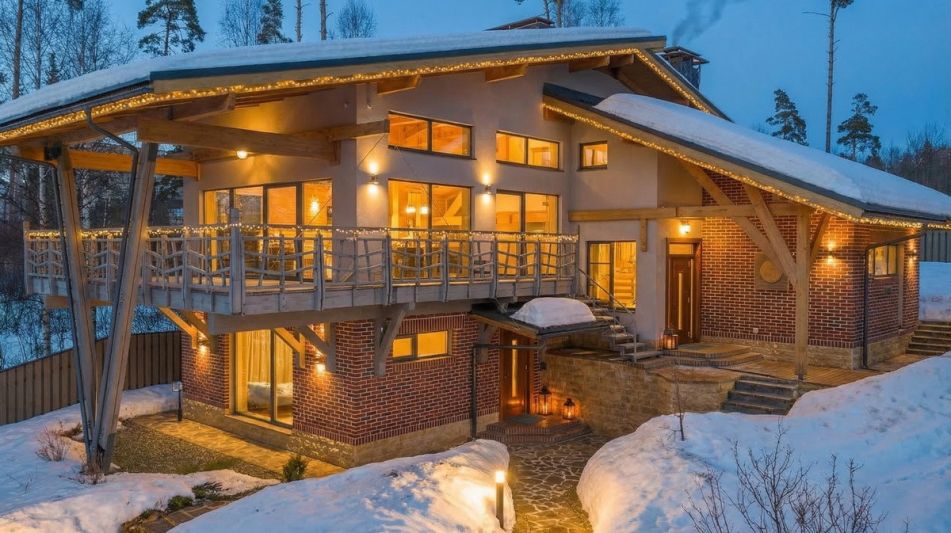 Дом-шале под ключ в Пушкино