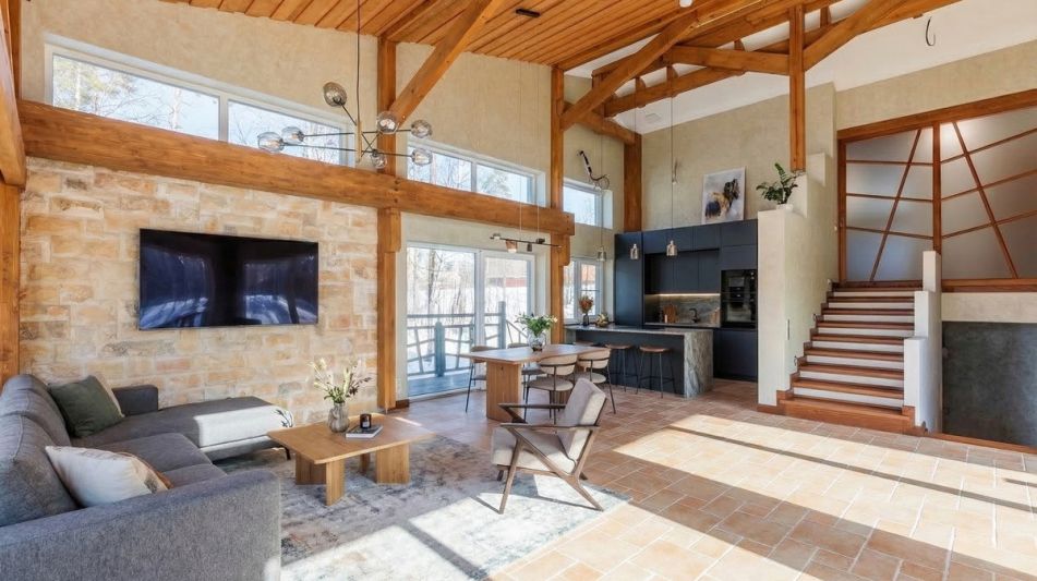 Дом-шале под ключ в Пушкино